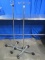 - Lot of 2 IV Poles