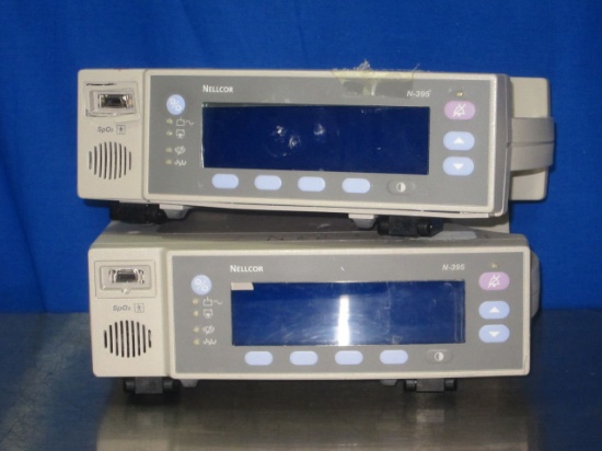 NELLCOR N-395  - Lot of 2 Oximeter - Pulse