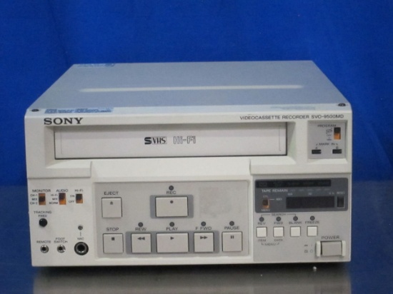 SONY SVO-9500MD Recorder