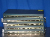 CISCO Catalyst 2950 Series 24 Port Switch - Lot of 5