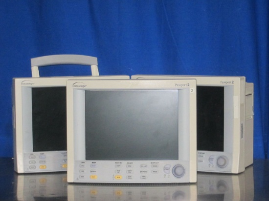 DATASCOPE Passport 2  - Lot of 3 Monitor