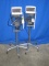 WELCH ALLYN 5200 Series w/ Rolling Stand  - Lot of 2 BP Monitor