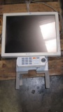 GE CDA 19T USE1901A Touchscreen Display w/ Remote Control Pad  - Lot of 2 Monitor