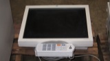 GE CDA19T USE1901A Touchscreen Display w/ Remote Control Pad  - Lot of 2 Monitor
