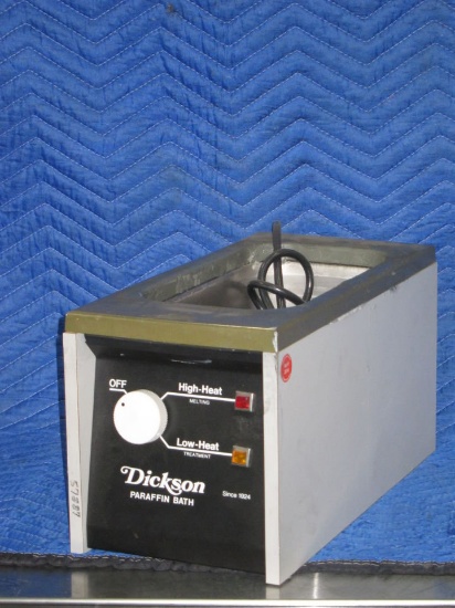 DICKSON Model S Paraffin Bath