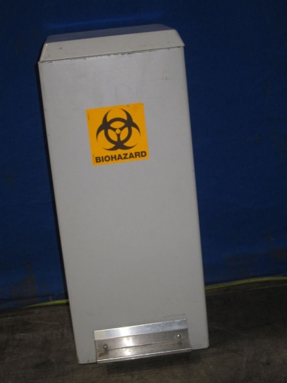 HAMILTON INDUSTRIES Biohazard Garbage Can Medical Waste Removal