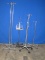 w/ Basket - Lot of 5 IV Poles