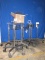 Rolling  - Lot of 8 Monitor Stand