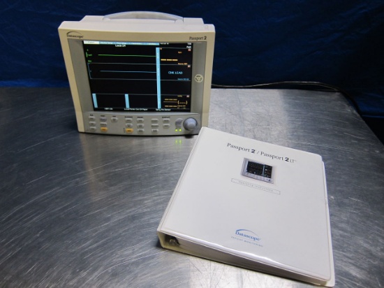 DATASCOPE Passport 2 w/ Manual Monitor