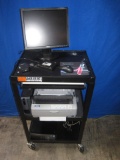 DELL Various w/ Tower, Monitor, Printer, Keyboard, Diskette Drive Computer (Mobile) Workstation