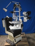 MARCO OPHTHALMIC Pro No: 1201 w/ Slit Lamp Ophthalmology Chair and Stand