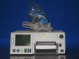 GE Corometrics 120 Series w/ Bag of Cables Fetal Monitor