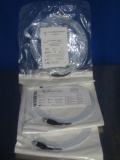 PACIFIC SURGICAL 365 um Scopesafe Fiber w/ Connector & Resistive Interlocking Sleeves - Lot of 3