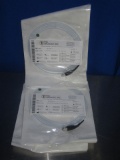 PSS UROLOGY INC 272 um Scopesafe Fiber w/ Connector & Resistive Interlocking Sleeves - Lot of 3