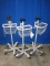 WELCH ALLYN Rolling Lot of 3 Monitor Stand