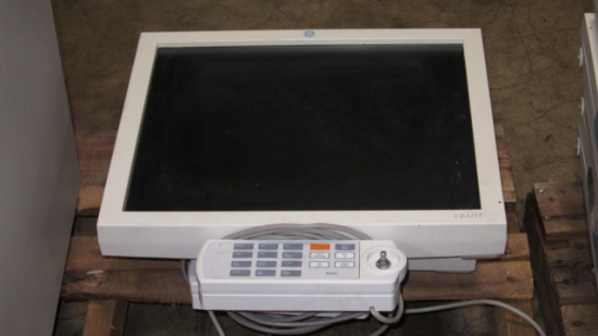 GE CDA19T USE1901A Touchscreen Display w/ Remote Control Pad Lot of 2 Monitor