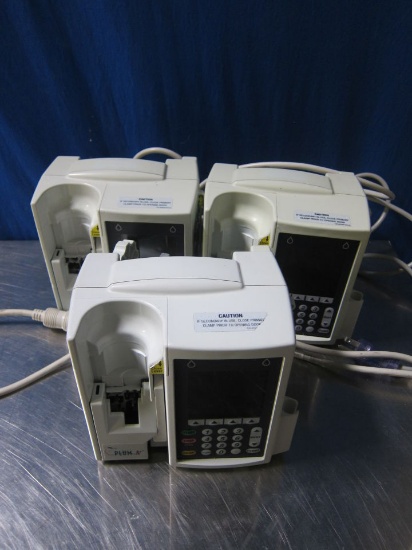 HOSPIRA Plum A+  - Lot of 3 Pump IV Infusion