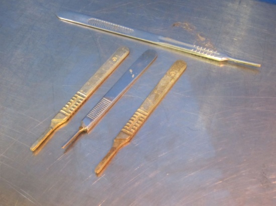 Various Scalpel Holders - Lot of 4
