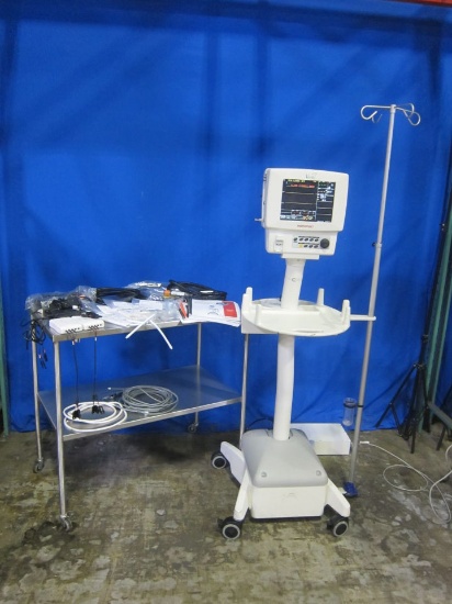 MEDRAD 8600 On Rolling Stand Monitor