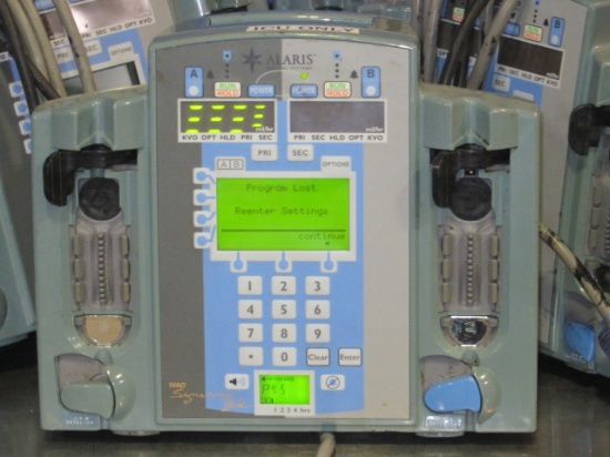 ALARIS 7230D  - Lot of 5 Pump IV Infusion