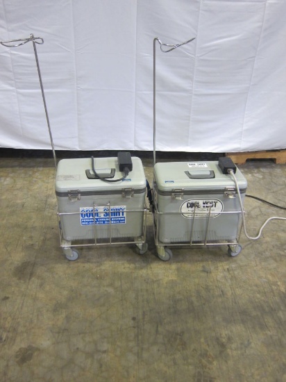 SHAFER ENTERPRISES CoolVest/Cool Shirt Surgeon/Personal Cooling Systems - Lot of 2