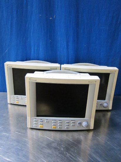 DATASCOPE Passport 2 Lot of 3 Monitor