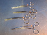 JETTER & SCHEERER, SKLAR Stainless Forceps - Lot of 4