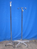 - Lot of 2 IV Poles