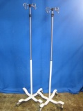 - Lot of 2 IV Poles
