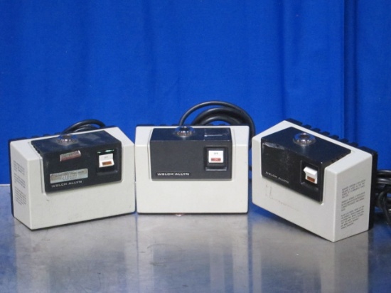 WELCH ALLYN 48300 Lot of 3 Exam Light