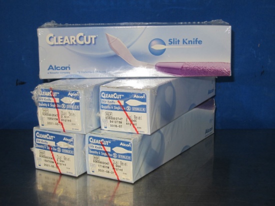 ALCON Clearcut Slit Knife - Lot of 5