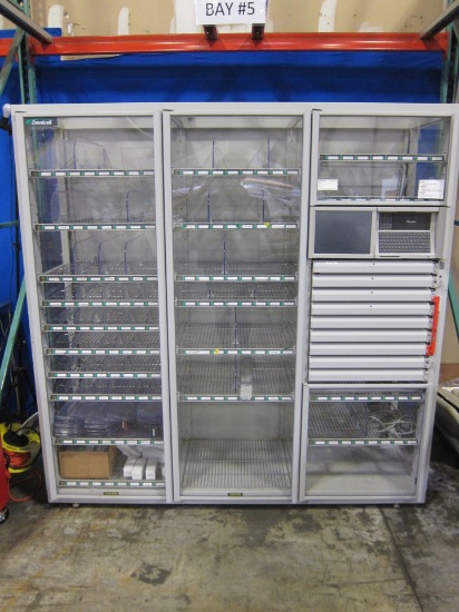 OMNICELL 344 Cabinet with dividers and pieces