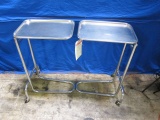 PEDIGO CHROME Mayo - Lot of 2 O/R Instrument Stand