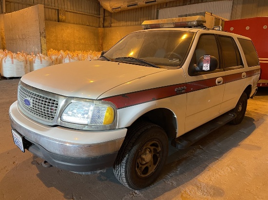 2000 FORD Expedition SUV, VIN #1FMPU16L5YLB836, 109,273 Miles