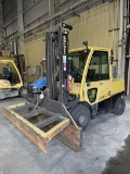 HYSTER H120FT Turbo Diesel Forklift, s/n S005V04172M, 12,000 Lb. Capacity, 2-Stage Mast, Hydraulic