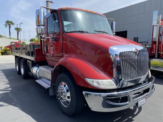 2016 INTERNATIONAL 18' Stake Bed Truck, VIN 3HTHXSNR9GN132471, 131,736 Miles at time of inspection