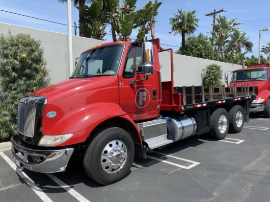 2016 INTERNATIONAL 18' Stake Bed Truck, VIN 3HTHXSNRXGN003235, 173,072 Miles at time of inspection