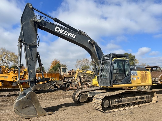 2015 DEERE 300G LC Excavator, s/n 1FF300GXHFF730129, 6824 Hours (1360 Hours Since New Engine), 1.