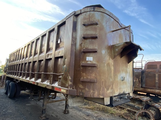 STEC T/A Dump Trailer, VIN 1S9DSJ2T8D1007062