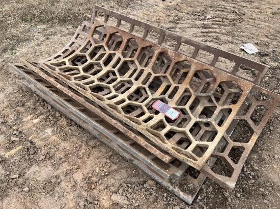 Lot of Steel Screens for Chip Harvester