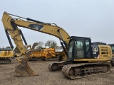 2012 CATERPILLAR 329EL Excavator, s/n CAT0329ELPLW00322, 12580 Hours, w/ Hydraulic Thumb, Bolt-On