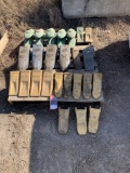 Lot of Assorted Bucket Teeth