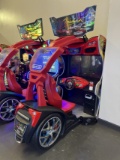 NINTENDO Cruisin' Blast Arcade Racer, s/n CRUISN-3678, Covered Cockpit Seat