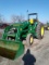 John Deere 6400 Tractor w/ 620 Loader. Power Quad. 5900 hrs.       / Onsite