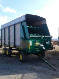 Badger 1250 Forage Wagon. Tandem Axle. Roof. Diller Gear. Like New!      /