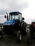 New Holland TS6.110 Cab Tractor. 2 WD. Left Hand Reverser. 669 hrs. Loader