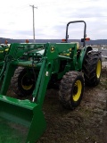 John Deere 5210 Compact Tractor w/ 540 Loader. 4x4. Nice Shape      / Onsit
