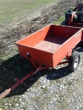 Gravely Two Wheeled Dump Cart      / Onsite Lot#425