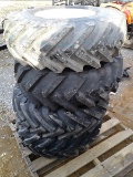 4 - 295/80-15.3 Tires & Wheels - New      / Onsite Lot#432