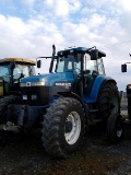 Nbew Holland 8670 Cab Tractor. 4x4. Power Shift. Front Hitch. 8200 hrs.